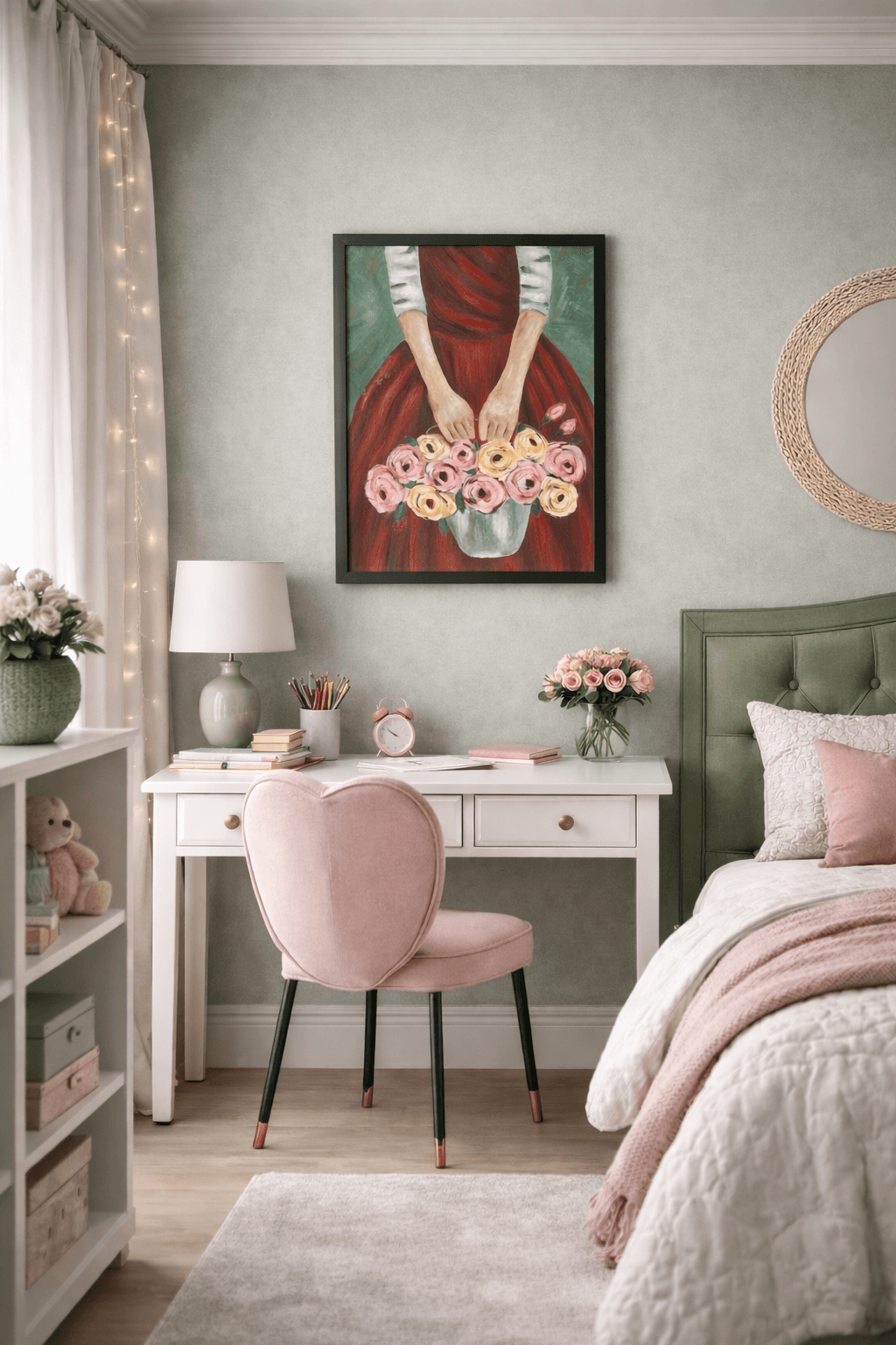 Flower Girl - staged