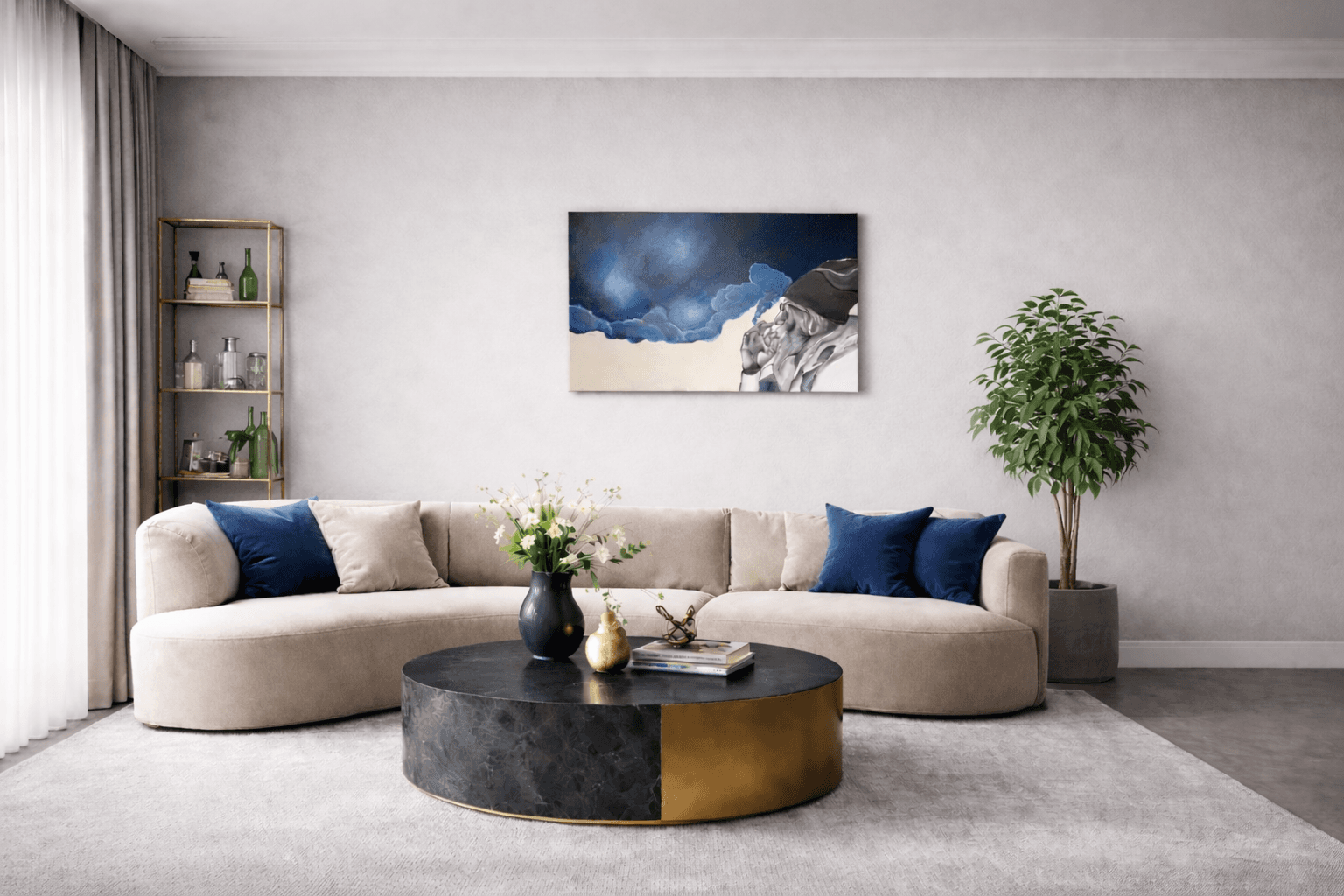 Smoking the Night Away - staged